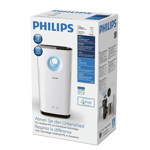 Philips Series 3000: purificador inteligente con indicador de calidad del  aire • CASADOMO